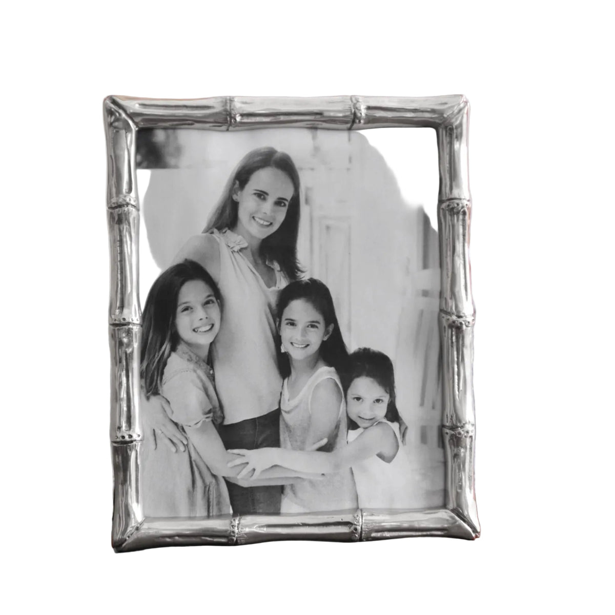 Silver Bamboo 8 x 10 Picture Frame | Bone & Brass