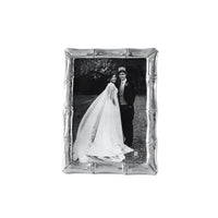 Silver Bamboo 5 x 7 Picture Frame | Bone & Brass