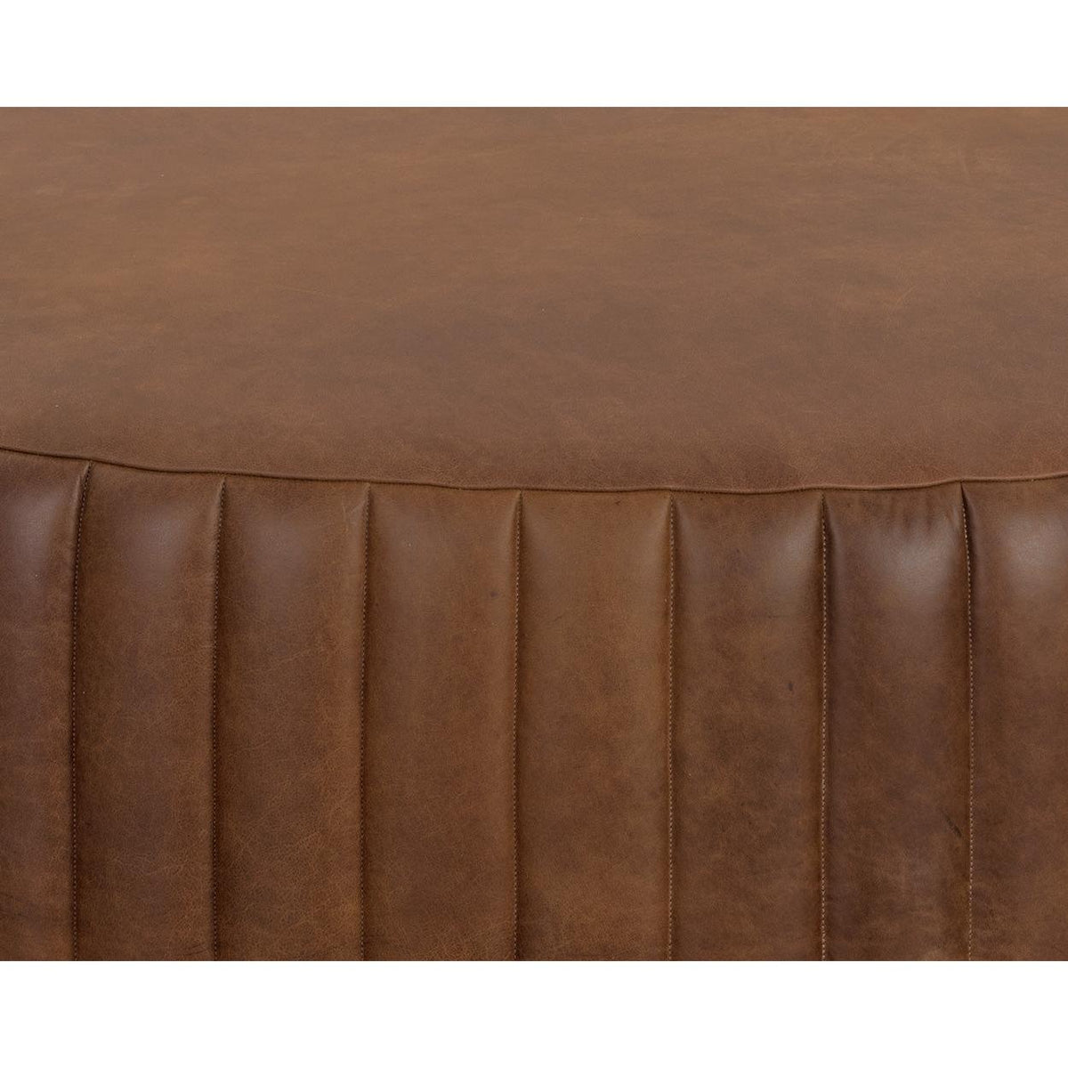 Divano Ottoman - Lucia Tobacco Leather
