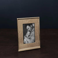 Frame Emerson 4 X 6 Vertical (Gold) - Frame Detail | Bone & Brass