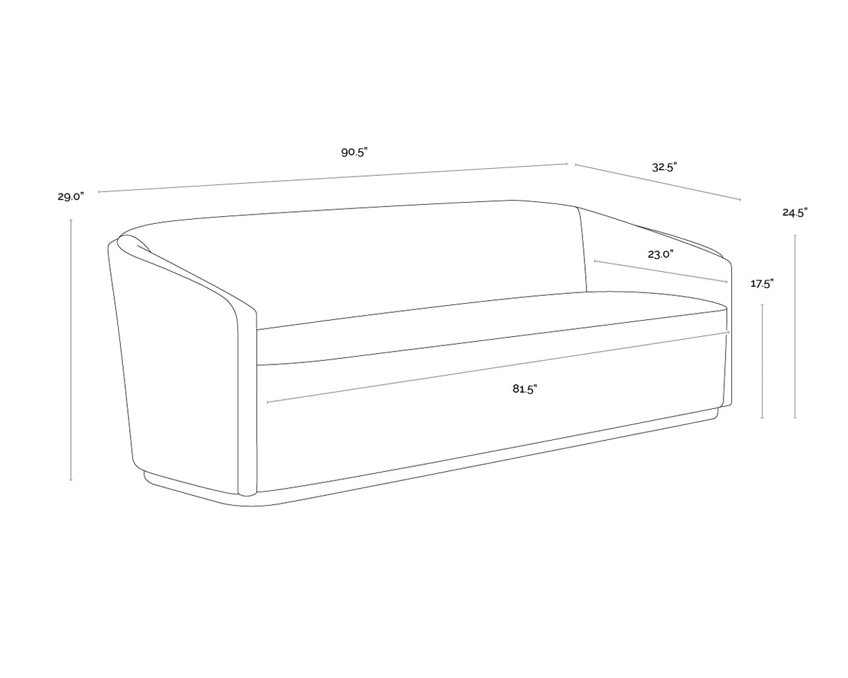 Sheva Ernst Sandstone / Meg Ash Sofa