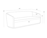 Sheva Ernst Sandstone / Meg Ash Sofa