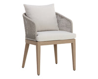 Capri Dining Drift Brown - Palazzo Cream Armchair