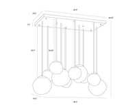 Dionis Rectangular Chandelier