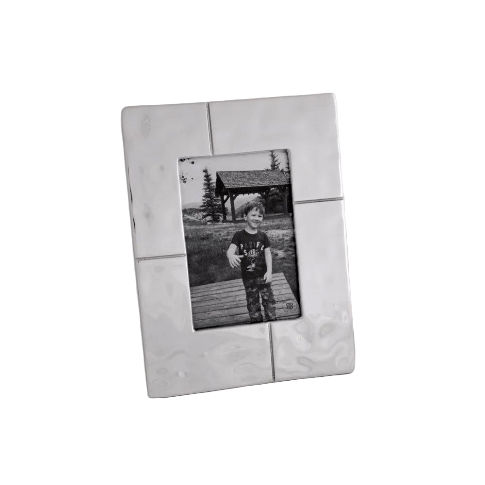 Frame Asimetric 4 x 6 Vertical | Bone & Brass