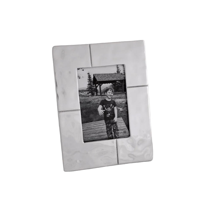 Frame Asimetric 4 x 6 Vertical | Bone & Brass
