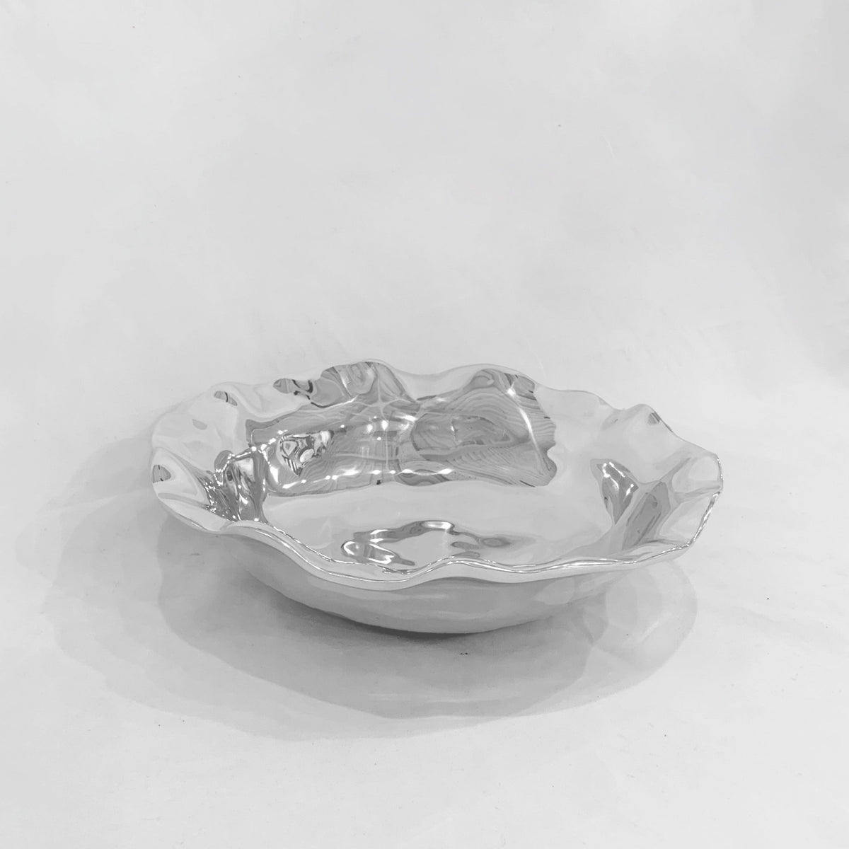 Vento Medium Pasta Bowl - Bowl Top View | Bone & Brass