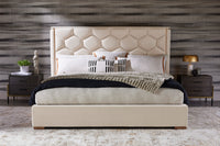 Alisha King - Meg Taupe Bed
