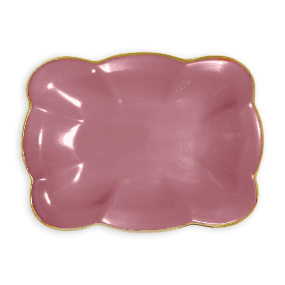 Encanto Devon Small Tray (Pink) | Bone & Brass
