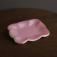 Encanto Devon Small Tray (Pink) - Tray Detail | Bone & Brass
