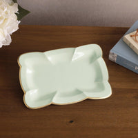 Encanto Devon Medium Tray (Pistachio) - Tray Top View | Bone & Brass