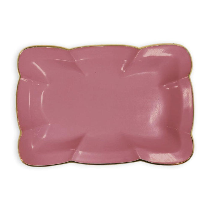 Encanto Devon Medium Tray (Pink) | Bone & Brass