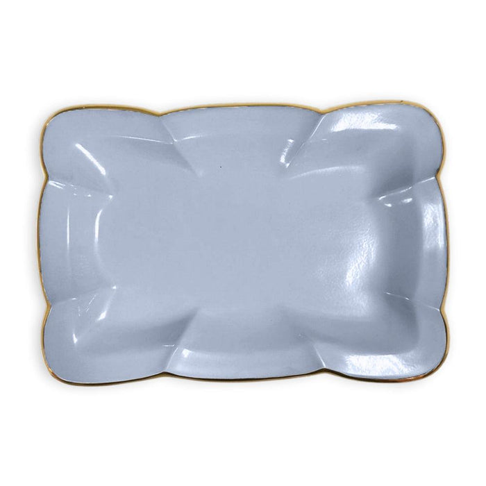 Encanto Devon Medium Tray (Periwinkle) | Bone & Brass