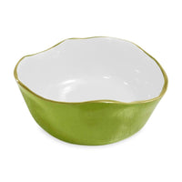 Green, White & Gold Soho Wine Coaster | Bone & Brass