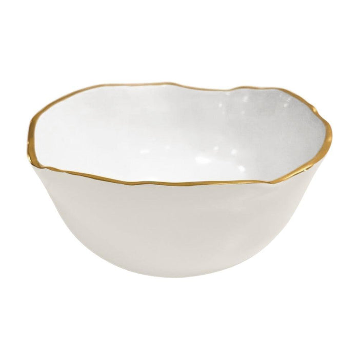 Encanto Osaka Large Bowl (Cream White) | Bone & Brass
