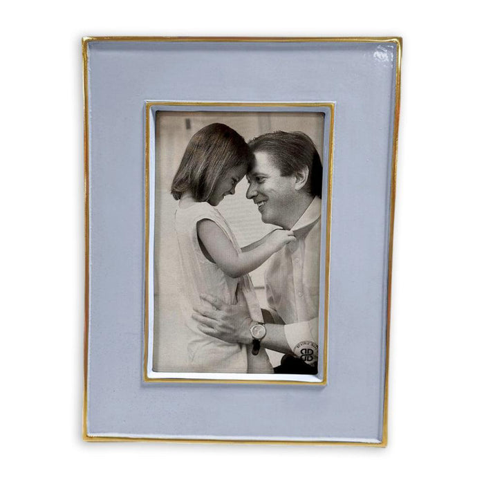 Frame Encanto Jason 4 x 6 (Periwinkle) | Bone & Brass