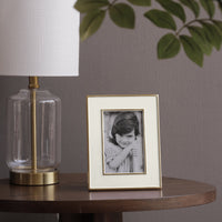 Frame Encanto Jason 4 x 6 (Cream) - Frame Detail | Bone & Brass