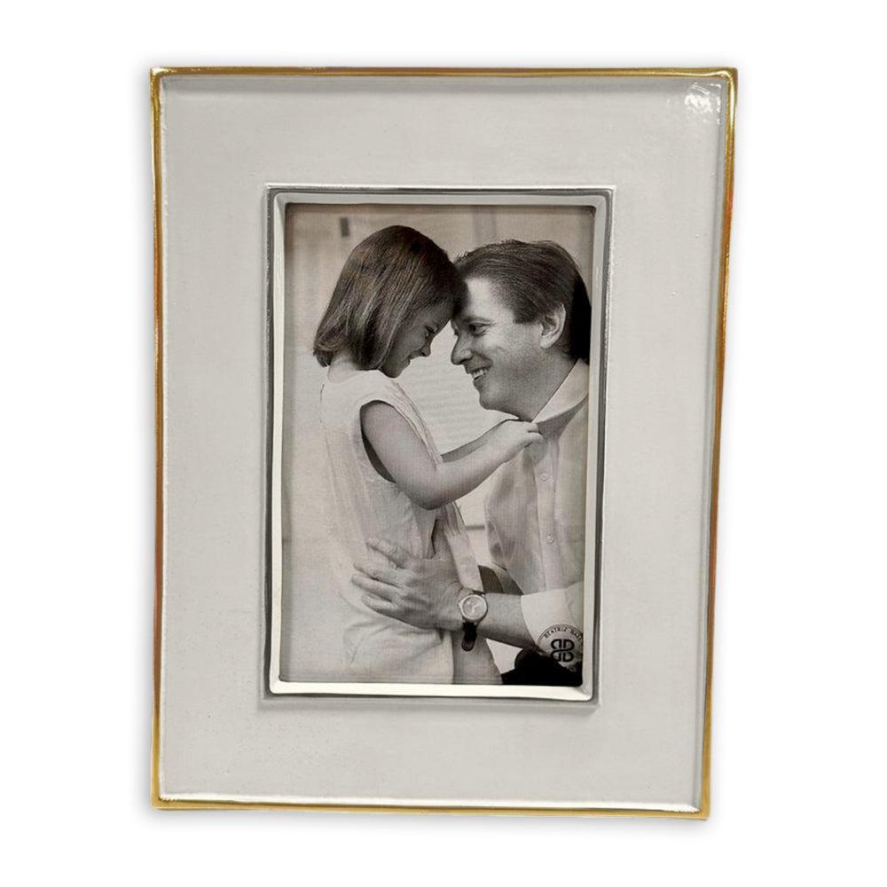 Frame Encanto Jason 4 x 6 (Cream) | Bone & Brass