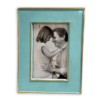 Frame Encanto Jason 4 x 6 (Turquoise) | Bone & Brass