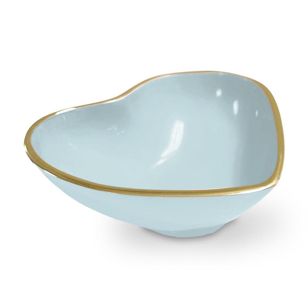 Encanto Deep Heart Mini Bowl (Sky Blue) | Bone & Brass