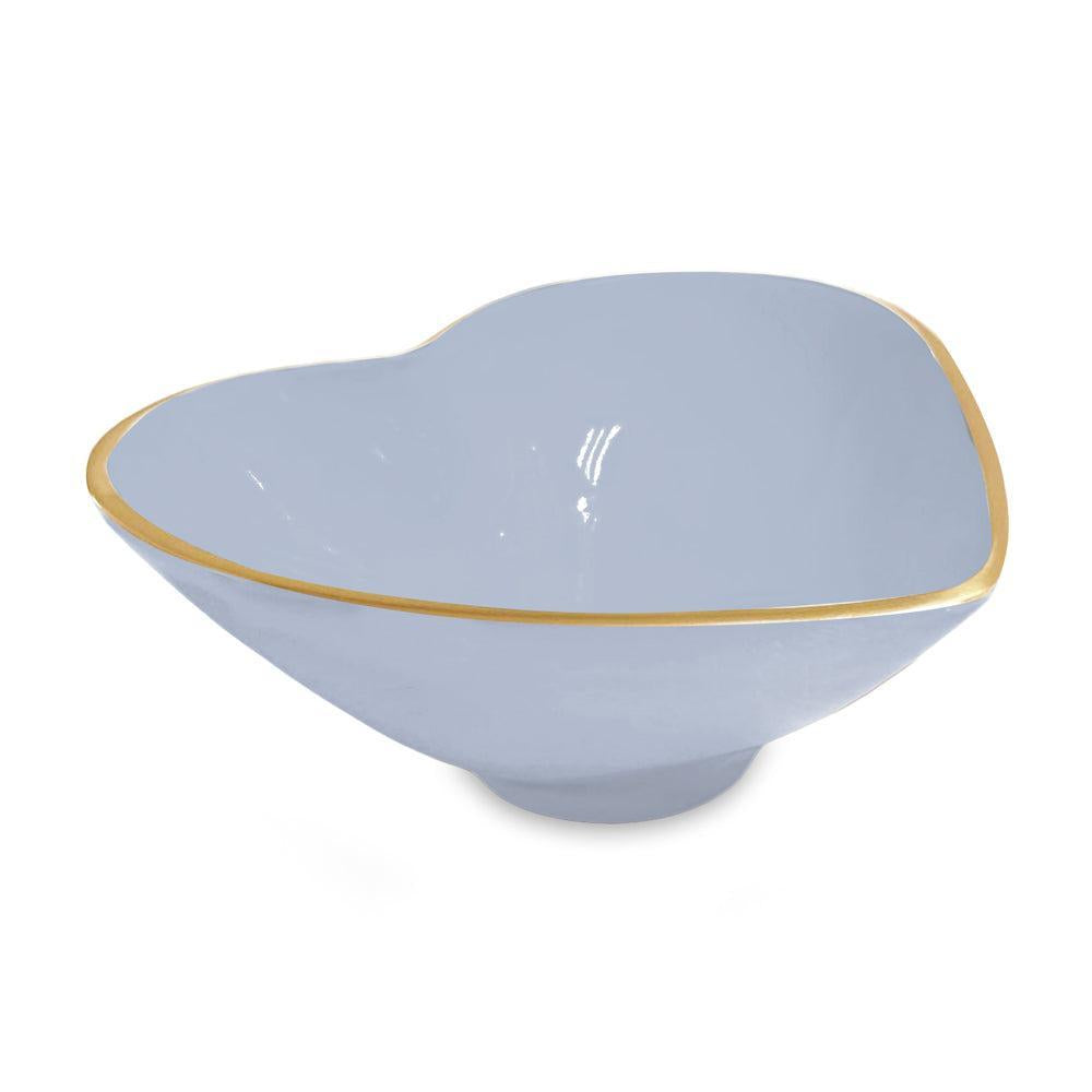 Encanto Deep Heart Small Bowl (Periwinkle) | Bone & Brass