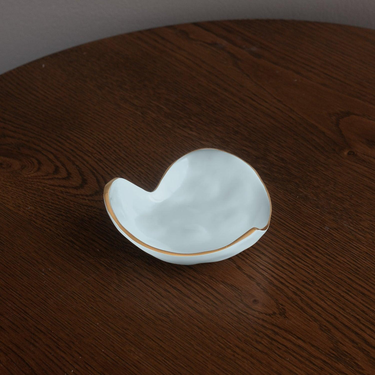 Encanto Soho Mini Heart (Sky Blue) - Bowl Top View | Bone & Brass