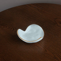 Encanto Soho Mini Heart (Sky Blue) - Bowl Top View | Bone & Brass