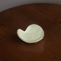 Encanto Soho Mini Heart (Pistachio) - Bowl Side View | Bone & Brass