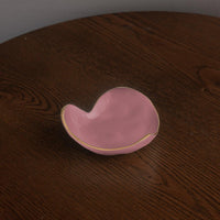 Encanto Soho Mini Heart (Pink) - Bowl Top View | Bone & Brass