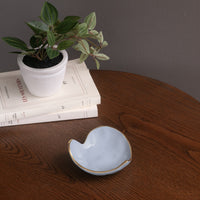 Encanto Soho Mini Heart (Periwinkle) - Bowl View | Bone & Brass