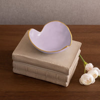 Encanto Soho Mini Heart (Lilac) - Bowl Side View | Bone & Brass