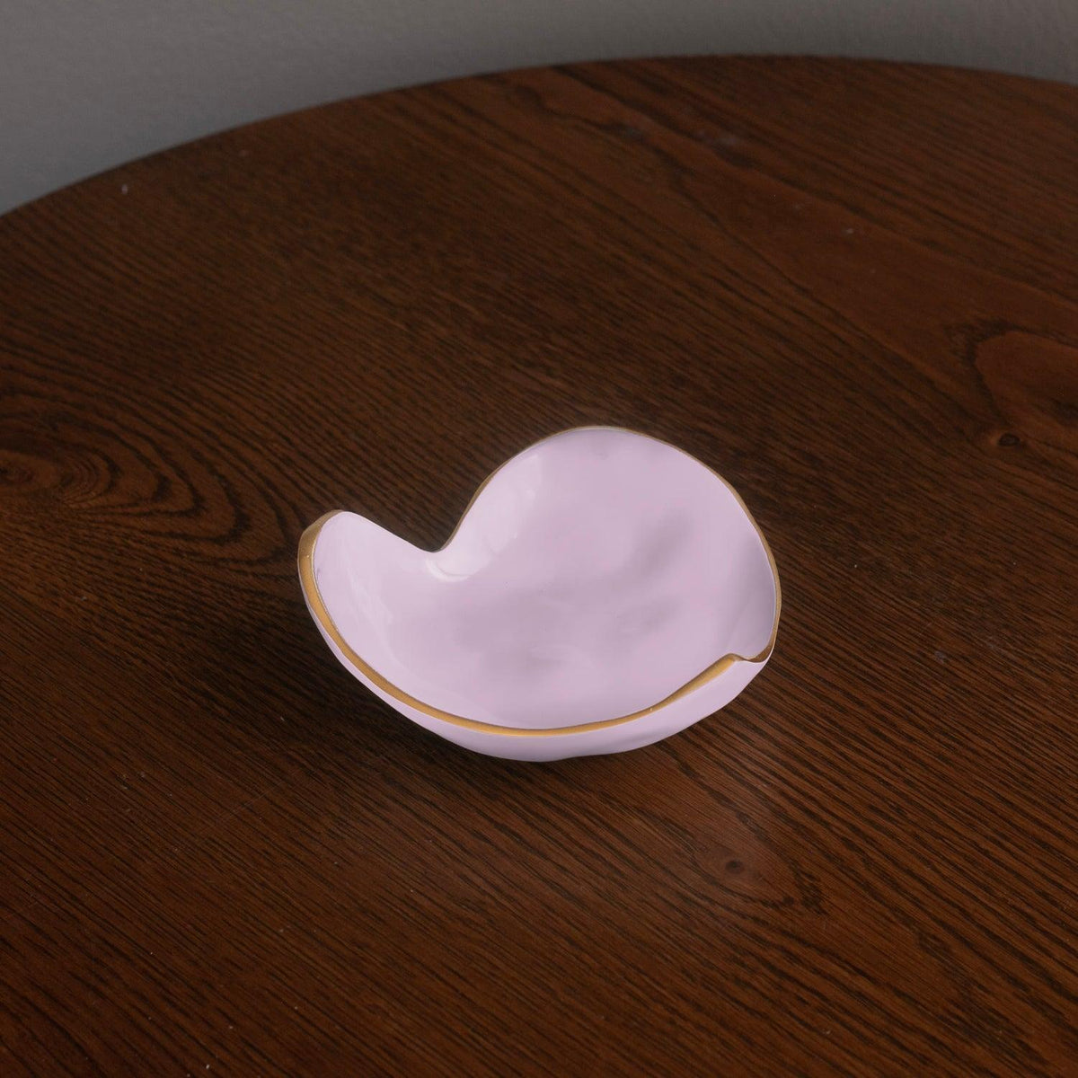 Encanto Soho Mini Heart (Lilac) - Bowl Top View | Bone & Brass