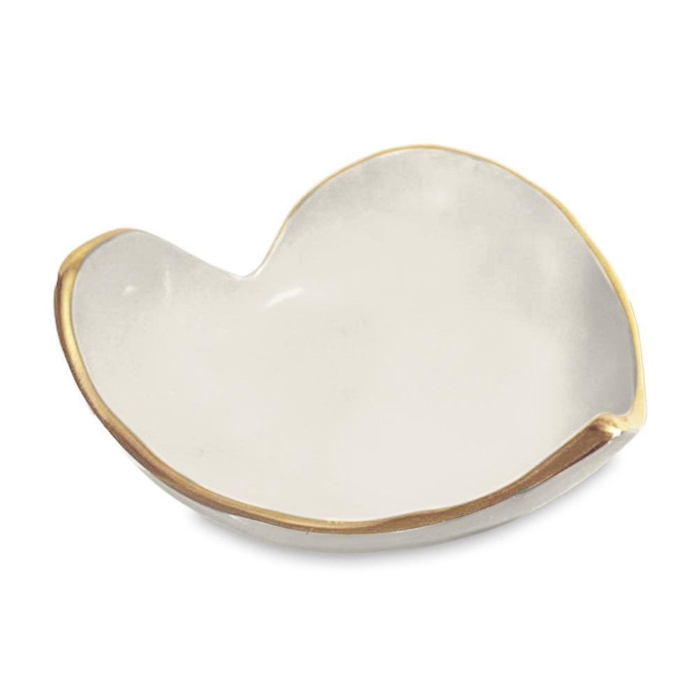Encanto Soho Mini Heart (Cream) | Bone & Brass