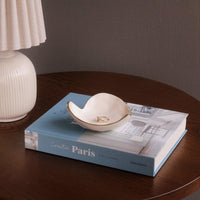 Encanto Soho Mini Heart (Cream) - Bowl View | Bone & Brass