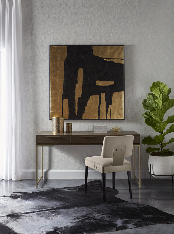 Rebel Gold - Raw Umber Desk