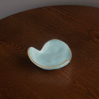 Encanto Soho Mini Heart (Turquoise) - Bowl Top View | Bone & Brass
