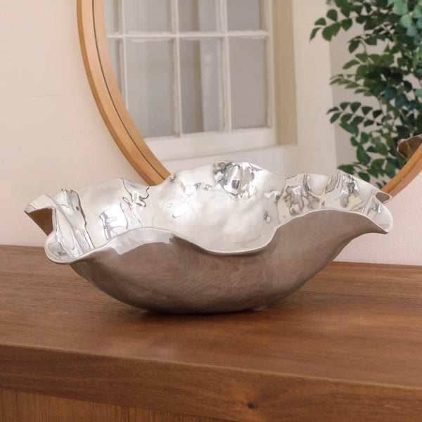 Vento Cilla Extra Large Bowl - Bowl Detail | Bone & Brass