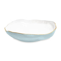 Encanto Nuevo Large Bowl (Sky Blue White) | Bone & Brass
