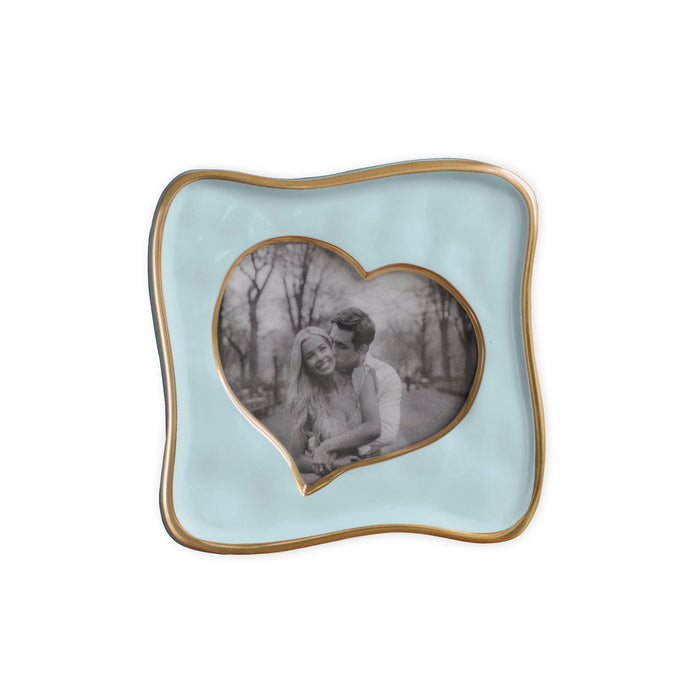 Frame Encanto Curved Heart 5 x 5 (Blue) | Bone & Brass