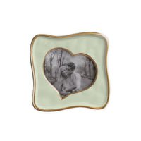 Frame Encanto Curved Heart 5 x 5 (Pistachio) | Bone & Brass