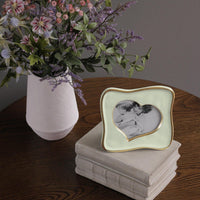 Frame Encanto Curved Heart 5 x 5 (Pistachio) - Frame View | Bone & Brass