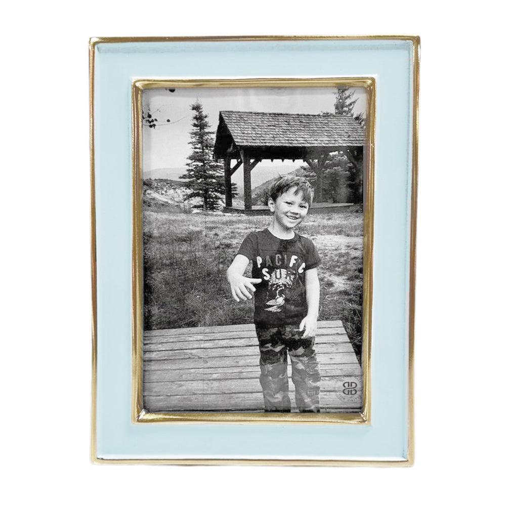 Frame Encanto Jason 4 x 6 (Blue) | Bone & Brass