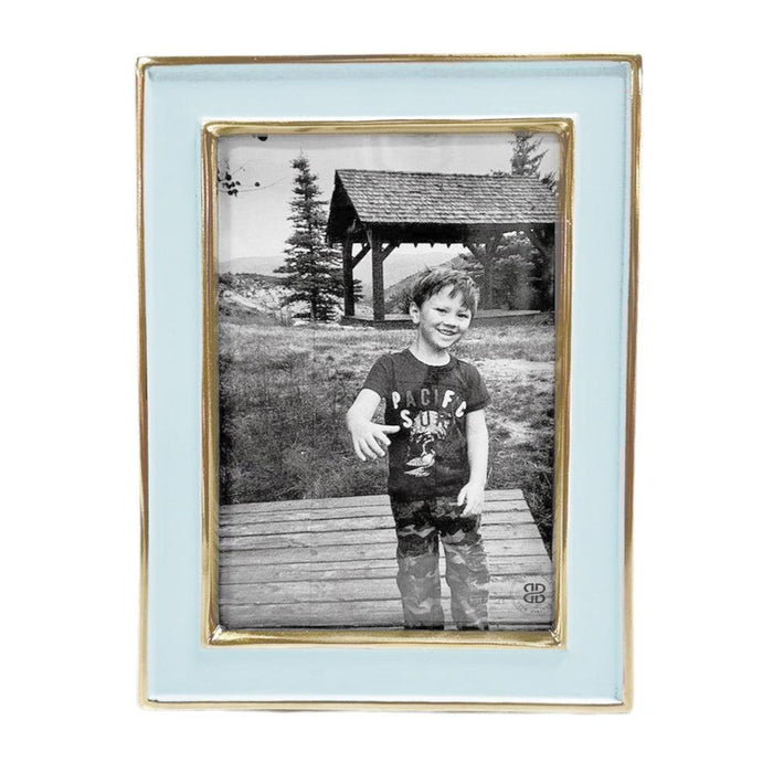 Frame Encanto Jason 4 x 6 (Blue) | Bone & Brass