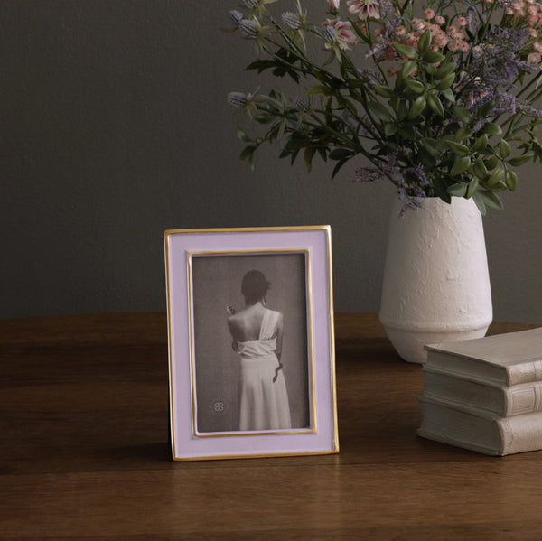 Frame Encanto Jason 4 x 6 (Lilac) - Frame Detail | Bone & Brass