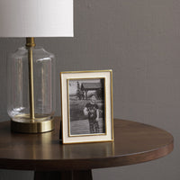 Frame Encanto Jason 4 x 6 (Cream) - Frame Corner Detail | Bone & Brass