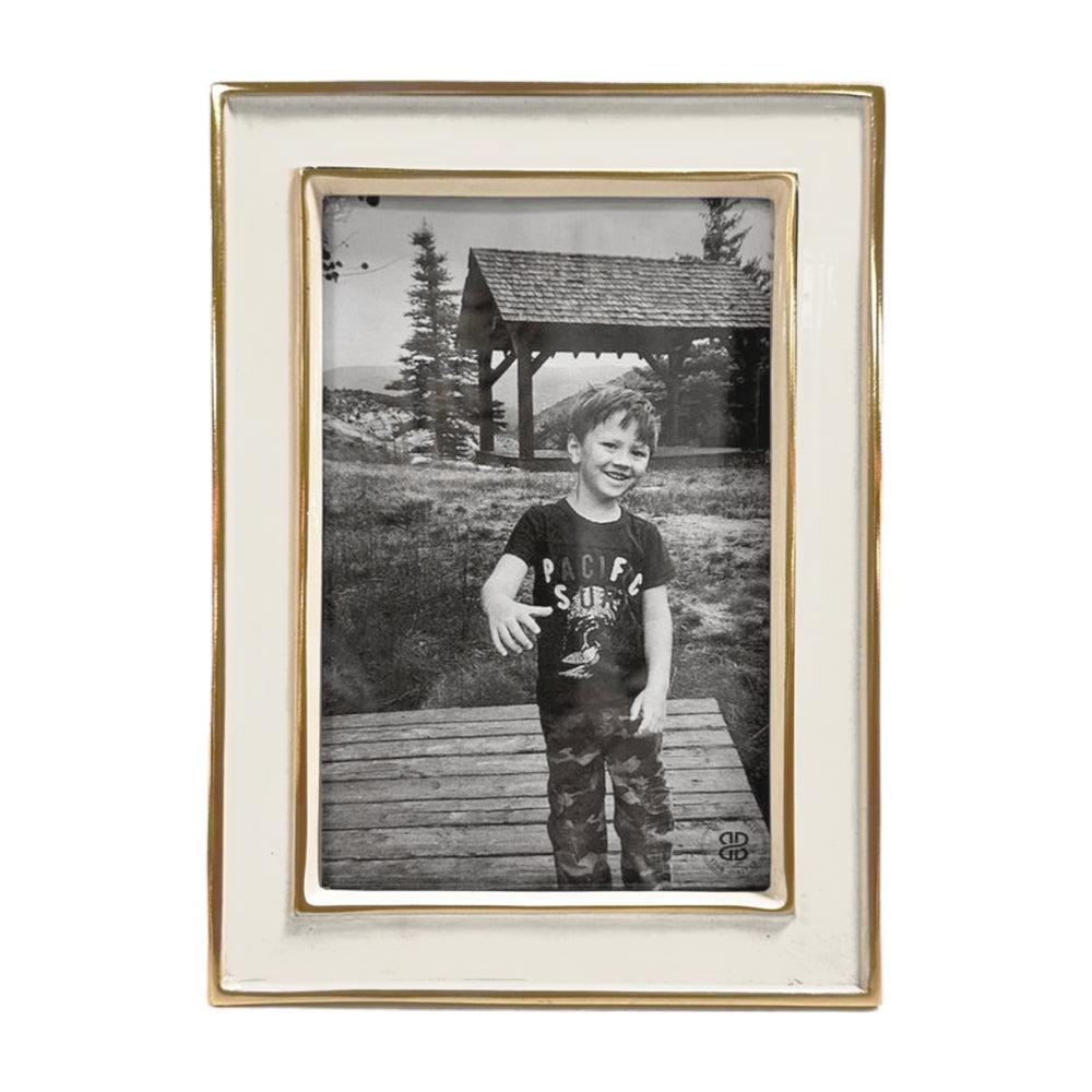 Frame Encanto Jason 4 x 6 (Cream) | Bone & Brass