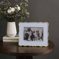 Frame Encanto Rea 5x7 (Periwinkle) - Frame Detail | Bone & Brass