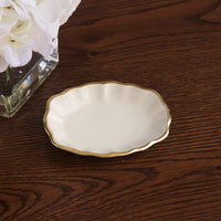 Encanto Ring Holder (Cream) - Close Up | Bone & Brass