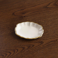 Encanto Ring Holder (Cream) - Close Up | Bone & Brass