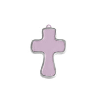 Encanto Athens Cross Ornament (Lilac) | Bone & Brass